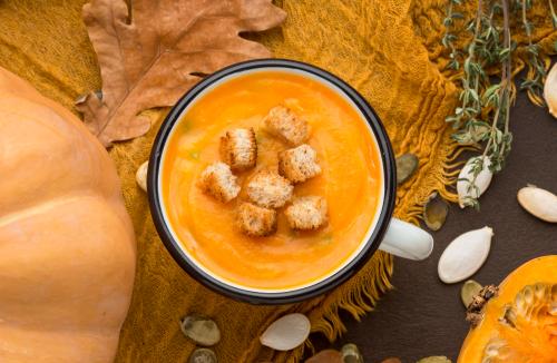 Zupa Dyniowa - Przepis na 4 osoby